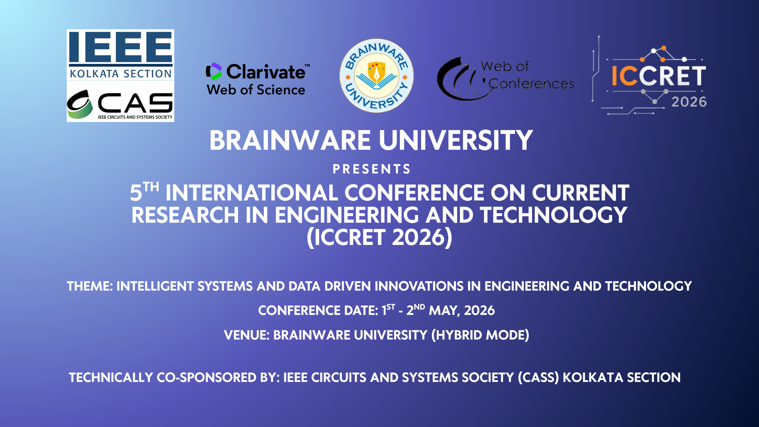 ICCRET 2026 Banner